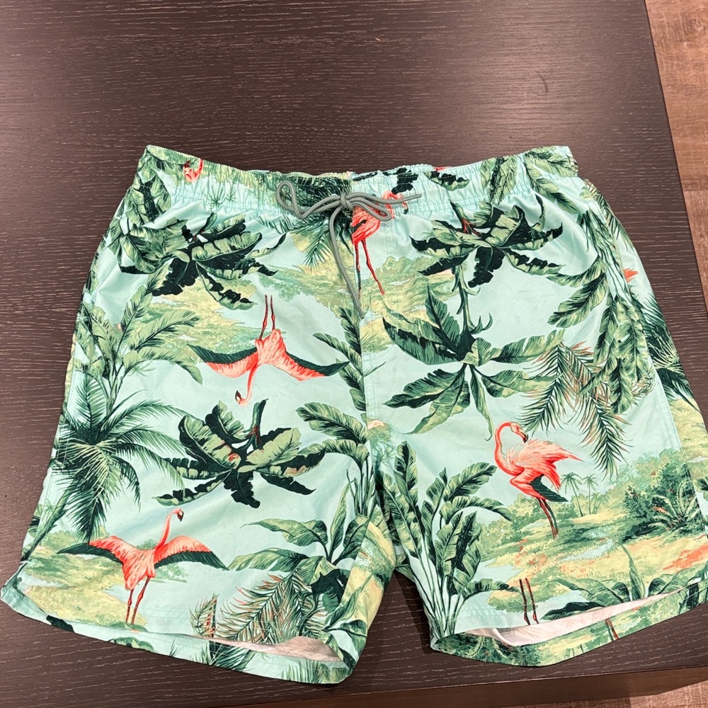 Printed Swim Trunks for Men 7-inch inseam